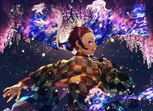 DMQBT Difficult Puzzle - Puzzles 1500 Stück - Japanese Animes Demons Tanjirou Posters - Lernspielzeug Für Kinder - Stressabbau-Spielzeug Für Erwachsene Gifts - Hz436Xa von DMQBT