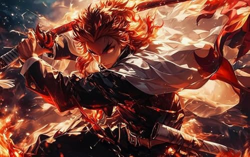DMQBT Difficult Puzzle - Puzzles 1500 Stück - Japanese Animes Demons Tanjirou Posters - Lernspielzeug Für Kinder - Stressabbau-Spielzeug Für Erwachsene Gifts - Hz438Xa von DMQBT