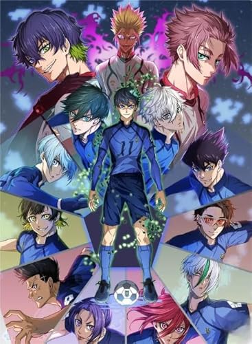 DMQBT Puzzle,1000 Pieces,Poster,Schwierige Rätsel,Gifts, Bluelock Classic Japanese Animes,Personalisiertes Kinderspielzeug Für Erwachsene,Familienspaß-Heraus Forderungs Spielzeug, Cx10Zw DMQBT Puzzle,1000 Pieces,Poster,Schwierige Rätsel,Gifts, Bluelock Classic Japanese Animes,Personalisiertes Kinderspielzeug Für Erwachsene,Familienspaß-Heraus Forderungs Spielzeug, Cx10Zw von DMQBT