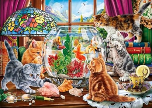 DMQBT Puzzle,1000 Pieces,Poster,Schwierige Rätsel,Gifts,Abstract Picture of Cats Playing,Familienspaß-Heraus Forderungs Spielzeug,Heraus Forderungs Spielzeug Für Erwachsene,Cx124Zw DMQBT Puzzle,1000 Pieces,Poster,Schwierige Rätsel,Gifts,Abstract Picture of Cats Playing,Familienspaß-Heraus Forderungs Spielzeug,Heraus Forderungs Spielzeug Für Erwachsene,Cx124Zw von DMQBT