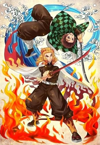 DMQBT Puzzle,1000 Pieces,Poster,Schwierige Rätsel,Gifts,Classic Japanese Animes Demons Rengokus Kyoujurou,Personalisiertes Kinderspielzeug Für Erwachsene, Cx27Zw DMQBT Puzzle,1000 Pieces,Poster,Schwierige Rätsel,Gifts,Classic Japanese Animes Demons Rengokus Kyoujurou,Personalisiertes Kinderspielzeug Für Erwachsene, Cx27Zw von DMQBT