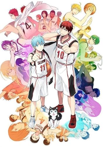 DMQBT Puzzle,1000 Pieces,Poster,Schwierige Rätsel,Gifts,Classic Japanese Animes Kuroko's Basketball,Lernspielzeug Für Kinder,Familienspaß-Heraus Forderungs Spielzeug, Cx01Zw DMQBT Puzzle,1000 Pieces,Poster,Schwierige Rätsel,Gifts,Classic Japanese Animes Kuroko's Basketball,Lernspielzeug Für Kinder,Familienspaß-Heraus Forderungs Spielzeug, Cx01Zw von DMQBT