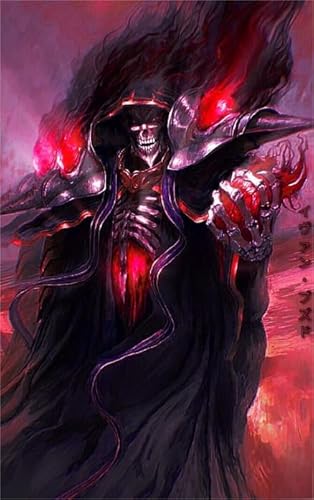 DMQBT Puzzle,1000 Pieces,Poster,Schwierige Rätsel,Gifts,Classic Japanese Animes Overlordss Bloodfallen,Lernspielzeug Für Kinder,Herausforderungs Spiel Für Erwachsene,Irregular Cx34Zw von DMQBT