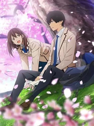 DMQBT Puzzle,1000 Pieces,Poster,Schwierige Rätsel,Gifts,Spiel Für Kinder,Classic Japanese Animes I Want to Eat Your Pancreas,Spiele Zur Stressreduzierung Für Die Ganze Familie, Cx74Zw von DMQBT