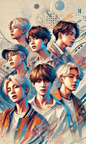 DMQBT Puzzle,1000 Pieces,Poster,Schwierige Rätsel,Irregular Korea Boyband Bang Group Band Bt S,Stressabbau-Spiel Für Erwachsene, Kunstbild,Familienspaß-Heraus Forderungs Spielzeug, Cx229Zw DMQBT Puzzle,1000 Pieces,Poster,Schwierige Rätsel,Irregular Korea Boyband Bang Group Band Bt S,Stressabbau-Spiel Für Erwachsene, Kunstbild,Familienspaß-Heraus Forderungs Spielzeug, Cx229Zw von DMQBT
