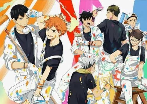 DMQBT Puzzle 1000 Stück - Difficult Puzzle - Colourful - Classic Japanese Animes Haikyuu!! Posters Lernspielzeug Für Kinder - Personalisiertes HerausFürderungs Spielzeug Für Erwachsene - Za268Wk DMQBT Puzzle 1000 Stück - Difficult Puzzle - Colourful - Classic Japanese Animes Haikyuu!! Posters Lernspielzeug Für Kinder - Personalisiertes HerausFürderungs Spielzeug Für Erwachsene - Za268Wk von DMQBT