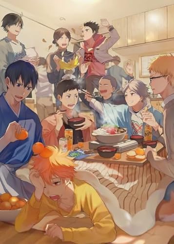 DMQBT Puzzle 1000 Stück - Difficult Puzzle - Colourful - Classic Japanese Animes Haikyuu!! Posters Lernspielzeug Für Kinder - Personalisiertes HerausFürderungs Spielzeug Für Erwachsene - Za270Wk von DMQBT