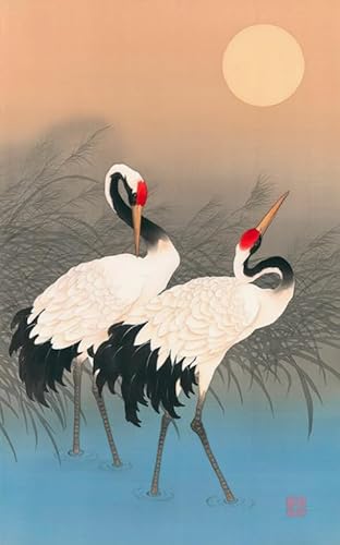 DMQBT Puzzle 1000 Stück - Irregular Kunst Puzzle - Cranes Painting - Lustiges Spielzeug Für Ältere Menschen - Familien-Lernspiel Zum Gedächtnis - Wall Decor - Za127Wk DMQBT Puzzle 1000 Stück - Irregular Kunst Puzzle - Cranes Painting - Lustiges Spielzeug Für Ältere Menschen - Familien-Lernspiel Zum Gedächtnis - Wall Decor - Za127Wk von DMQBT