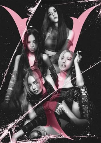 DMQBT Puzzle 1000 Stück - Irregular Kunst Puzzle - Korea Group Band Singers Blackpinks - Spaß-HerausFürderungs Spielzeug Für Erwachsene - Personalisiertes Spielzeug Für Erwachsene - Za258Wk von DMQBT