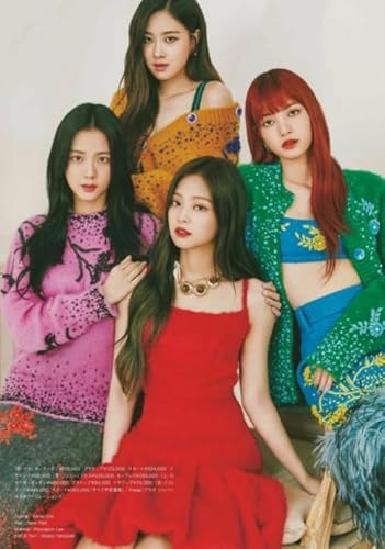 DMQBT Puzzle 1000 Stück - Irregular Kunst Puzzle - Korea Group Band Singers Blackpinks - Spaß-HerausFürderungs Spielzeug Für Erwachsene - Personalisiertes Spielzeug Für Erwachsene - Za260Wk von DMQBT