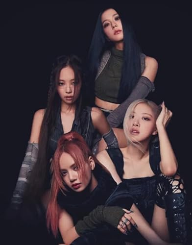 DMQBT Puzzle 1000 Stück - Irregular Kunst Puzzle - Korea Group Band Singers Blackpinks - Spaß-HerausFürderungs Spielzeug Für Erwachsene - Personalisiertes Spielzeug Für Erwachsene - Za261Wk von DMQBT