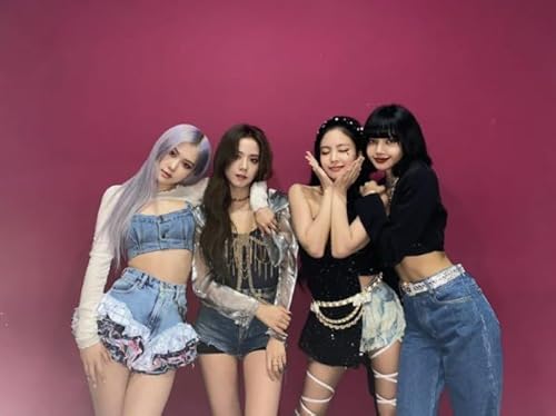 DMQBT Puzzle 1000 Stück - Irregular Kunst Puzzle - Korea Group Band Singers Blackpinks - Spaß-HerausFürderungs Spielzeug Für Erwachsene - Personalisiertes Spielzeug Für Erwachsene - Za264Wk von DMQBT