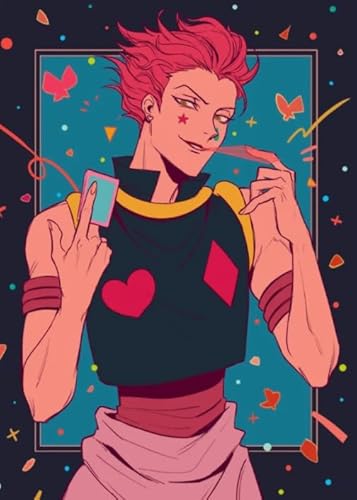 DMQBT Puzzle 1000 Stück - Unregelmäßiges Puzzles - Classic Japanese Animes Hisoka Posters - Lernspielzeug Für Kinder - Adults Spielzeug Zum Stressabbau Für Die Ganze Familie - Za71Wk von DMQBT