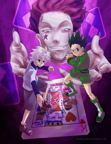 DMQBT Puzzle 1000 Stück - Unregelmäßiges Puzzles - Classic Japanese Animes Hisoka Posters - Lernspielzeug Für Kinder - Adults Spielzeug Zum Stressabbau Für Die Ganze Familie - Za74Wk von DMQBT