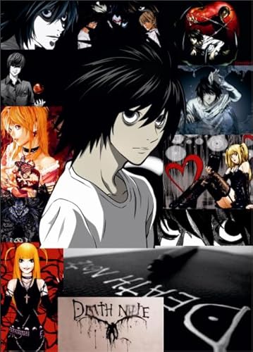 DMQBT Puzzle 1000 Teile - Bunt - Unregelmäßiges Puzzle - Japanese Animes Deaths Notess Poster - Personalisiertes Kinderspielzeug Für Erwachsene - DX332ZW DMQBT Puzzle 1000 Teile - Bunt - Unregelmäßiges Puzzle - Japanese Animes Deaths Notess Poster - Personalisiertes Kinderspielzeug Für Erwachsene - DX332ZW von DMQBT