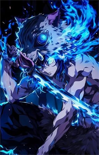 DMQBT Puzzle 1000 Teile - Bunt - Unregelmäßiges Puzzle - Japanese Animes Demons Hashibira Inosuke - Personalisiertes Kinderspielzeug Für Erwachsene - DX328ZW DMQBT Puzzle 1000 Teile - Bunt - Unregelmäßiges Puzzle - Japanese Animes Demons Hashibira Inosuke - Personalisiertes Kinderspielzeug Für Erwachsene - DX328ZW von DMQBT
