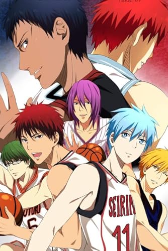 DMQBT Puzzle 1500 Stück ，Bunt Fun Puzzle ，Bilder ，Gifts ，Japanese Animes Kuroko's Basketball ，Kinderspielzeug Lernspiele Poster - Xt132Zp von DMQBT