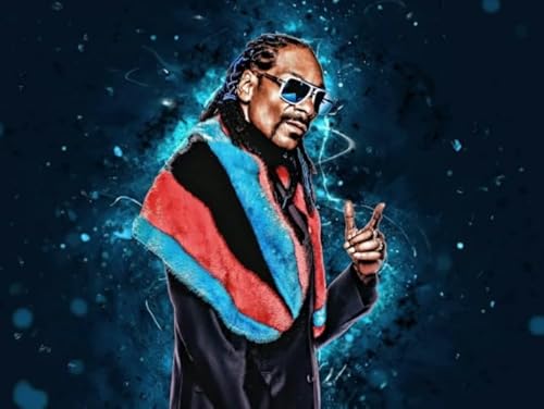 DMQBT Puzzles 1000 Stück - Abstract Art Jigsaw，Classic Rappers Singers Posters - Lernspiele Für Erwachsene - Personalisiertes Challenge-Spielzeug - Za293Wk von DMQBT