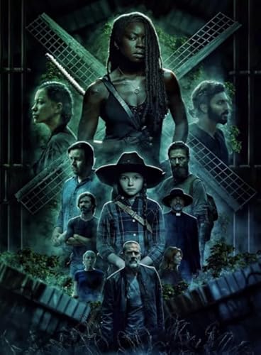 DMQBT Puzzles 1000 Stück - Kunst Puzzle - Horror Film Walkings Deads Posters - Gedächtnis Spiele Für Senioren - Lernspielzeug Für Die Ganze Familie - Za17Wk von DMQBT