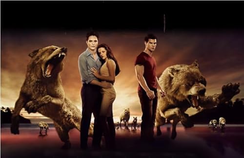DMQBT Puzzles 1000 Teilen Twilights Stephenie Film Poster Puzzles Lernspielzeug Für Erwachsene Und Familien Jz632Tw von DMQBT