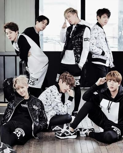 DMQBT Puzzles 1500 Piece - Irregular Puzzle - Korean Boyband Bang Bt S Posters - Heraus Fo Rderungs Spiel Für Erwachsene - Lernspielzeug Für Die Ganze Familie Gifts - Hz644Xa von DMQBT
