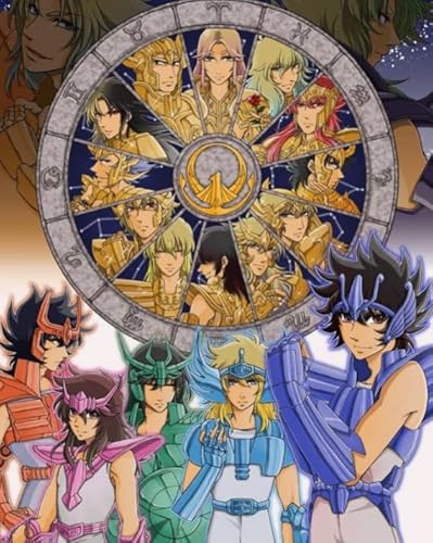 DMQBT Puzzles 1500 Stück - Colourful - Japanese Animes Seiyas Posters - Personalisiertes Kinder Spielzeug Für Erwachsene - Spielzeug Zur Stressreduzierung Für Die Familie Gifts - Hz463Xa von DMQBT