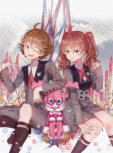 DMQBT Puzzles 1500 Stück - Irregular Puzzle - Japanese Animes Franxx Posters - Spiele Zur Stressreduzierung Für Die Ganze Familie - Heraus Fo Rderungs Spiel Für Erwachsene Gifts - Hz270Xa von DMQBT
