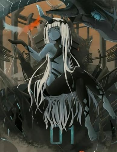 DMQBT Puzzles 1500 Stück - Irregular Puzzle - Japanese Animes Franxx Posters - Spiele Zur Stressreduzierung Für Die Ganze Familie - Heraus Fo Rderungs Spiel Für Erwachsene Gifts - Hz274Xa von DMQBT