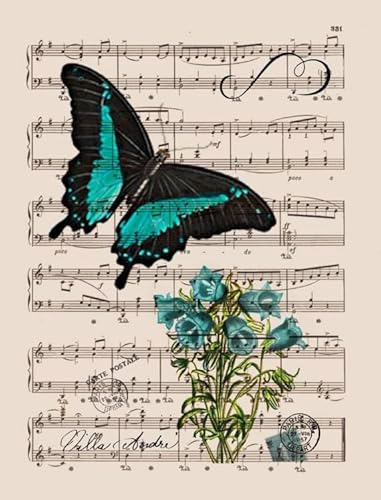 DMQBT Schwieriges 1000 Teile Puzzle - Buntes Unregelmäßiges Puzzle - Artistic Bild of Butterflys On Sheet Musics - Personalisiertes Herausforderungs Spielzeug Für Erwachsene - DX38ZW DMQBT Schwieriges 1000 Teile Puzzle - Buntes Unregelmäßiges Puzzle - Artistic Bild of Butterflys On Sheet Musics - Personalisiertes Herausforderungs Spielzeug Für Erwachsene - DX38ZW von DMQBT