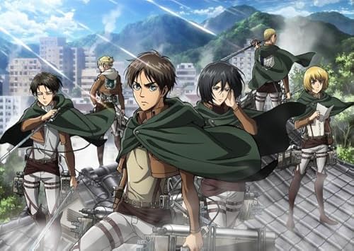 DMQBT Schwieriges Puzzle 1000 Teile - Bunt - Japanese Animes Attackss On Titanss Poster - Personalisiertes Puzzle Spielzeug Für Erwachsene - DX380ZW DMQBT Schwieriges Puzzle 1000 Teile - Bunt - Japanese Animes Attackss On Titanss Poster - Personalisiertes Puzzle Spielzeug Für Erwachsene - DX380ZW von DMQBT