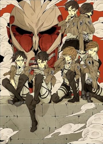 DMQBT Schwieriges Puzzle 1000 Teile - Bunt - Japanese Animes Attackss On Titanss Poster - Personalisiertes Puzzle Spielzeug Für Erwachsene - DX384ZW DMQBT Schwieriges Puzzle 1000 Teile - Bunt - Japanese Animes Attackss On Titanss Poster - Personalisiertes Puzzle Spielzeug Für Erwachsene - DX384ZW von DMQBT