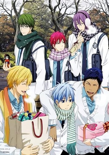 DMQBT Schwieriges Puzzle 1000 Teile - Bunt - Japanese Animes Kuroko's Basketball Poster - Personalisiertes Puzzle Spielzeug Für Erwachsene - DX295ZW DMQBT Schwieriges Puzzle 1000 Teile - Bunt - Japanese Animes Kuroko's Basketball Poster - Personalisiertes Puzzle Spielzeug Für Erwachsene - DX295ZW von DMQBT