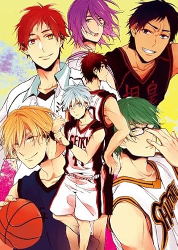 DMQBT Schwieriges Puzzle 1000 Teile - Bunt - Japanese Animes Kuroko's Basketball Poster - Personalisiertes Puzzle Spielzeug Für Erwachsene - DX298ZW DMQBT Schwieriges Puzzle 1000 Teile - Bunt - Japanese Animes Kuroko's Basketball Poster - Personalisiertes Puzzle Spielzeug Für Erwachsene - DX298ZW von DMQBT