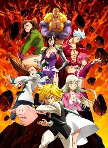 DMQBT Schwieriges Puzzle 1000 Teile - Bunt - Japanese Animes Sevenss Deadlys Sinss Poster - Personalisiertes Puzzle Spielzeug Für Erwachsene - DX279ZW DMQBT Schwieriges Puzzle 1000 Teile - Bunt - Japanese Animes Sevenss Deadlys Sinss Poster - Personalisiertes Puzzle Spielzeug Für Erwachsene - DX279ZW von DMQBT