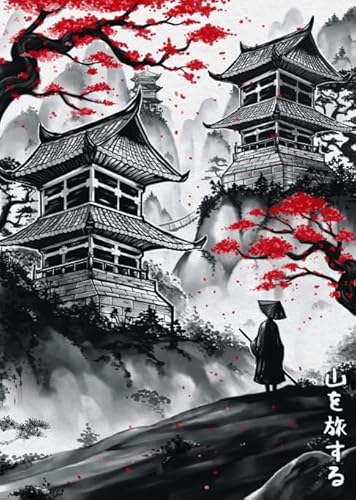 DMQBT Schwieriges Puzzle 1000 Teile - Bunt -Japanese Style Landscapes Painting Poster - Stressabbau Spiel Für Erwachsene Kunst Bild - DX283ZW DMQBT Schwieriges Puzzle 1000 Teile - Bunt -Japanese Style Landscapes Painting Poster - Stressabbau Spiel Für Erwachsene Kunst Bild - DX283ZW von DMQBT