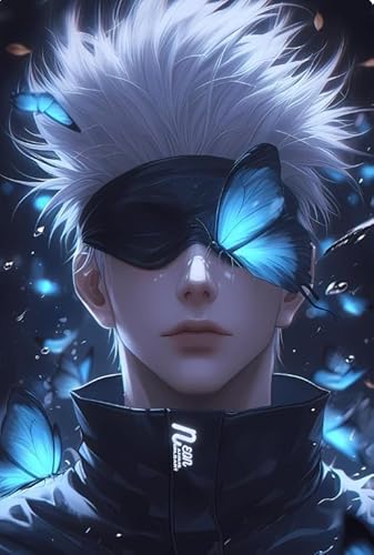 DMQBT Schwieriges Puzzle - 1000 Teile Puzzle - Japanese Animes Jujutsus Gojos Poster - Stressabbau Spiel Für Erwachsene Kunst Bild - Wand Kunst Dekoration - DX68ZW von DMQBT