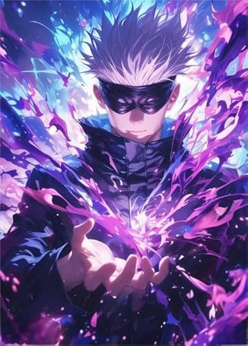 DMQBT Schwieriges Puzzle - 1000 Teile Puzzle - Japanese Animes Jujutsus Gojos Poster - Stressabbau Spiel Für Erwachsene Kunst Bild - Wand Kunst Dekoration - DX73ZW von DMQBT