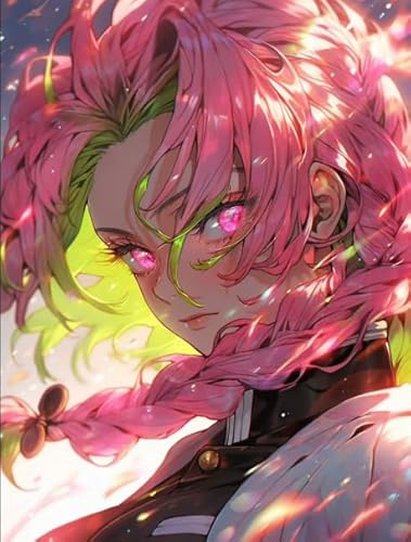 DMQBT Unregelmäßig 1000 Stück - Schwieriges Puzzle - Japanese Animes Demons Kanroji Mitsuri - Personalisiertes Puzzle Spielzeug Für Erwachsene - DX225ZW von DMQBT