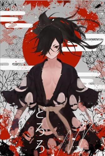 DMQBT Unregelmäßig 1000 Stück - Schwieriges Puzzle - Japanese Animes Dororo Art Bilder - Personalisiertes Puzzle Spielzeug Für Erwachsene - DX221ZW von DMQBT