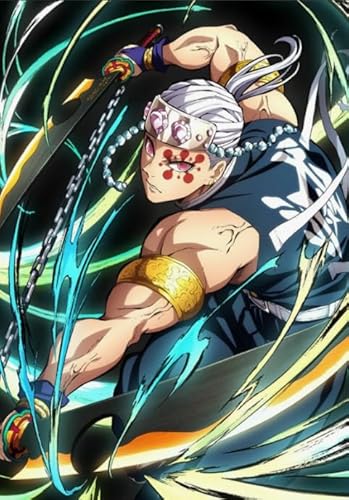 DMQBT Unregelmäßiges Puzzle 1000 Teile- Bunt - Japanese Animes Demons Uzui Tengens Poster - Personalisiertes Puzzle Spielzeug Für Erwachsene - DX44ZW DMQBT Unregelmäßiges Puzzle 1000 Teile- Bunt - Japanese Animes Demons Uzui Tengens Poster - Personalisiertes Puzzle Spielzeug Für Erwachsene - DX44ZW von DMQBT