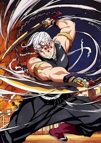 DMQBT Unregelmäßiges Puzzle 1000 Teile- Bunt - Japanese Animes Demons Uzui Tengens Poster - Personalisiertes Puzzle Spielzeug Für Erwachsene - DX45ZW DMQBT Unregelmäßiges Puzzle 1000 Teile- Bunt - Japanese Animes Demons Uzui Tengens Poster - Personalisiertes Puzzle Spielzeug Für Erwachsene - DX45ZW von DMQBT