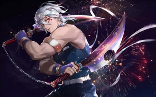 DMQBT Unregelmäßiges Puzzle 1000 Teile- Bunt - Japanese Animes Demons Uzui Tengens Poster - Personalisiertes Puzzle Spielzeug Für Erwachsene - DX46ZW DMQBT Unregelmäßiges Puzzle 1000 Teile- Bunt - Japanese Animes Demons Uzui Tengens Poster - Personalisiertes Puzzle Spielzeug Für Erwachsene - DX46ZW von DMQBT