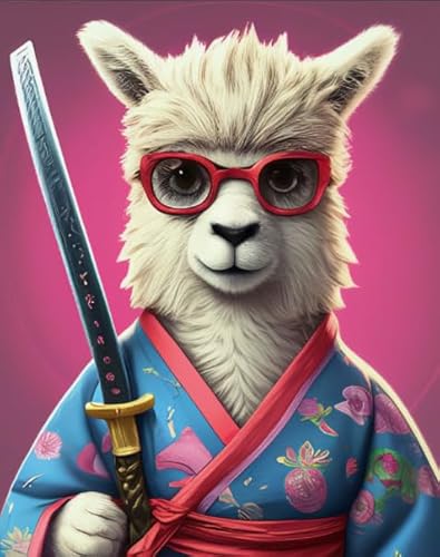 DMQBT Unregelmäßiges Puzzle 1000 Teile- Schwieriges Puzzle - Alpaca Fun Art Bilder - Spaß Herausforderungs Spielzeug Für Erwachsene - Spiele Zur Stressreduzierung Für Die Ganze Familie - DX212ZW von DMQBT