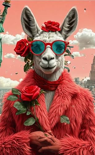 DMQBT Unregelmäßiges Puzzle 1000 Teile- Schwieriges Puzzle - Alpaca Fun Art Bilder - Spaß Herausforderungs Spielzeug Für Erwachsene - Spiele Zur Stressreduzierung Für Die Ganze Familie - DX215ZW DMQBT Unregelmäßiges Puzzle 1000 Teile- Schwieriges Puzzle - Alpaca Fun Art Bilder - Spaß Herausforderungs Spielzeug Für Erwachsene - Spiele Zur Stressreduzierung Für Die Ganze Familie - DX215ZW von DMQBT