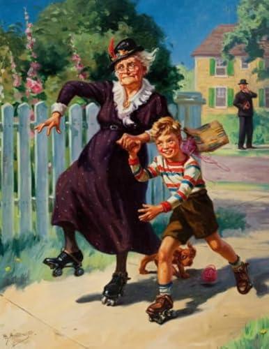 Hintermeister Oil Painting Illustrations - Erwachsene Challenge Game - Für Wand Kunst Dekoration - 1000 Teile Puzzles - Familie Stress Reduktion Spiele Dw686Sk von DMQBT