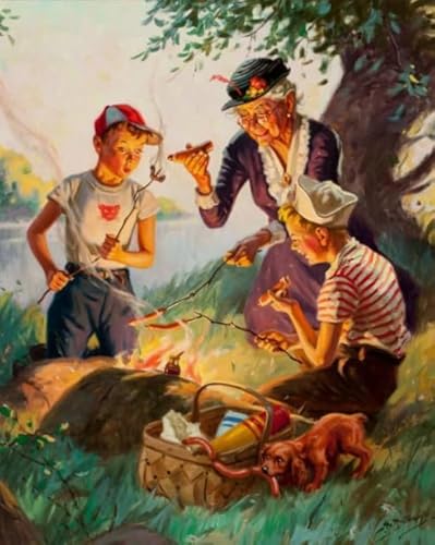 Hintermeister Oil Painting Illustrations - Erwachsene Challenge Game - Für Wand Kunst Dekoration - 1000 Teile Puzzles - Familie Stress Reduktion Spiele Dw689Sk von DMQBT