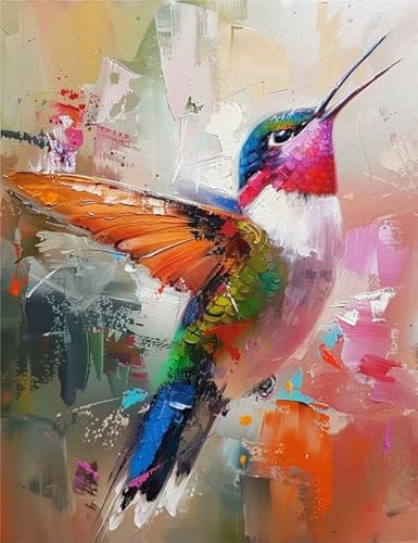 Hummingbirds Art Plakat - Für Erwachsene Familie Stress Relief Puzzle Spielzeug - 1000 Teile Puzzle - Wand Kunst Dekoration Dw572Sk von DMQBT