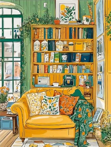 Illustrations of Houses - Für Erwachsene Puzzle Stressabbau Spiel Kunst Bild - Lernspielzeug Für Kinder - Puzzle 1000 Teile Dw44Sk von DMQBT