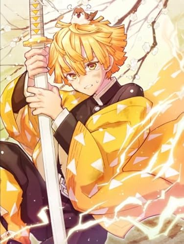 Japanese Animes Demons Agatsumas Zenitsu Plakat Picture - Puzzles 1000 Teile - Für Personalisiertes Puzzle-Spielzeug Für Kinder Und Erwachsene Dw443Sk von DMQBT