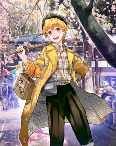 Japanese Animes Demons Agatsumas Zenitsu Plakat Picture - Puzzles 1000 Teile - Für Personalisiertes Puzzle-Spielzeug Für Kinder Und Erwachsene Dw444Sk von DMQBT